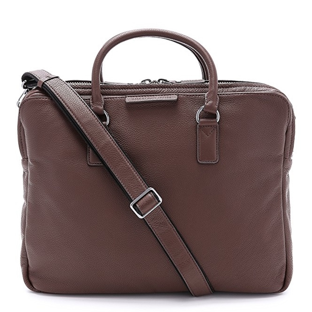 Classic leather briefcase